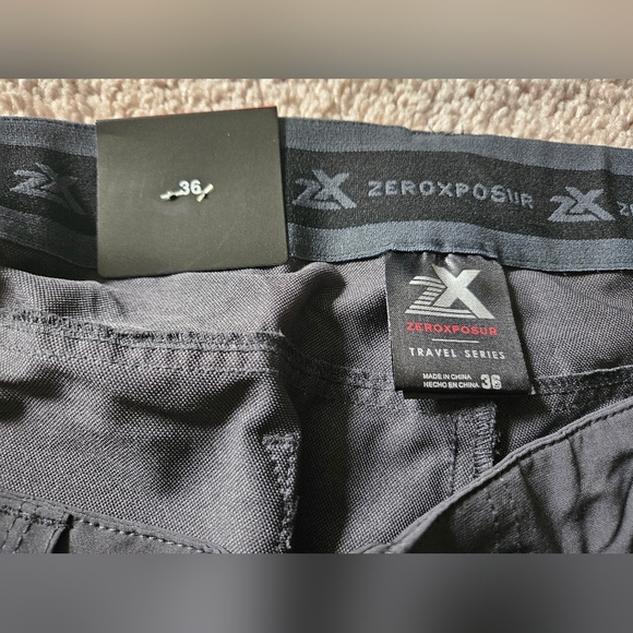 ZEROXPOSUR Travel Shorts Mens 36 9" Inseam NWT - Picture 6 of 6